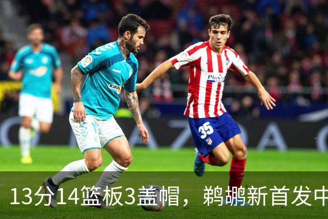 13分14篮板3盖帽，鹈鹕新首发中锋首秀交出两双